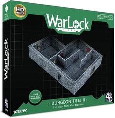 Warlock Tiles: Dungeon Tiles II - Full Height Stone Walls; Expansion